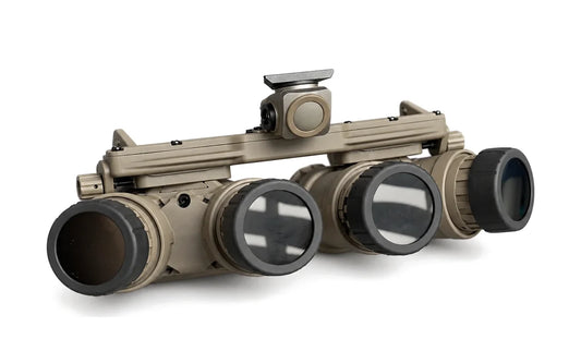 GPNVG-18 alternative: Night Operators complete quad night vision goggle with dark tinted see through lens caps