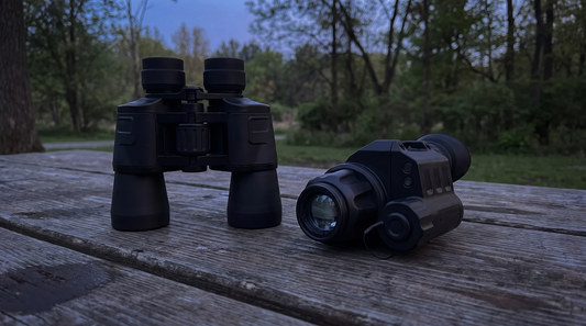PVS-14 vs Binoculars at Night: Why Regular Optics Fail After Dark (2026)