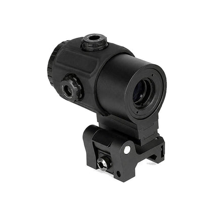 3X MAG flip to side magnifier, Black