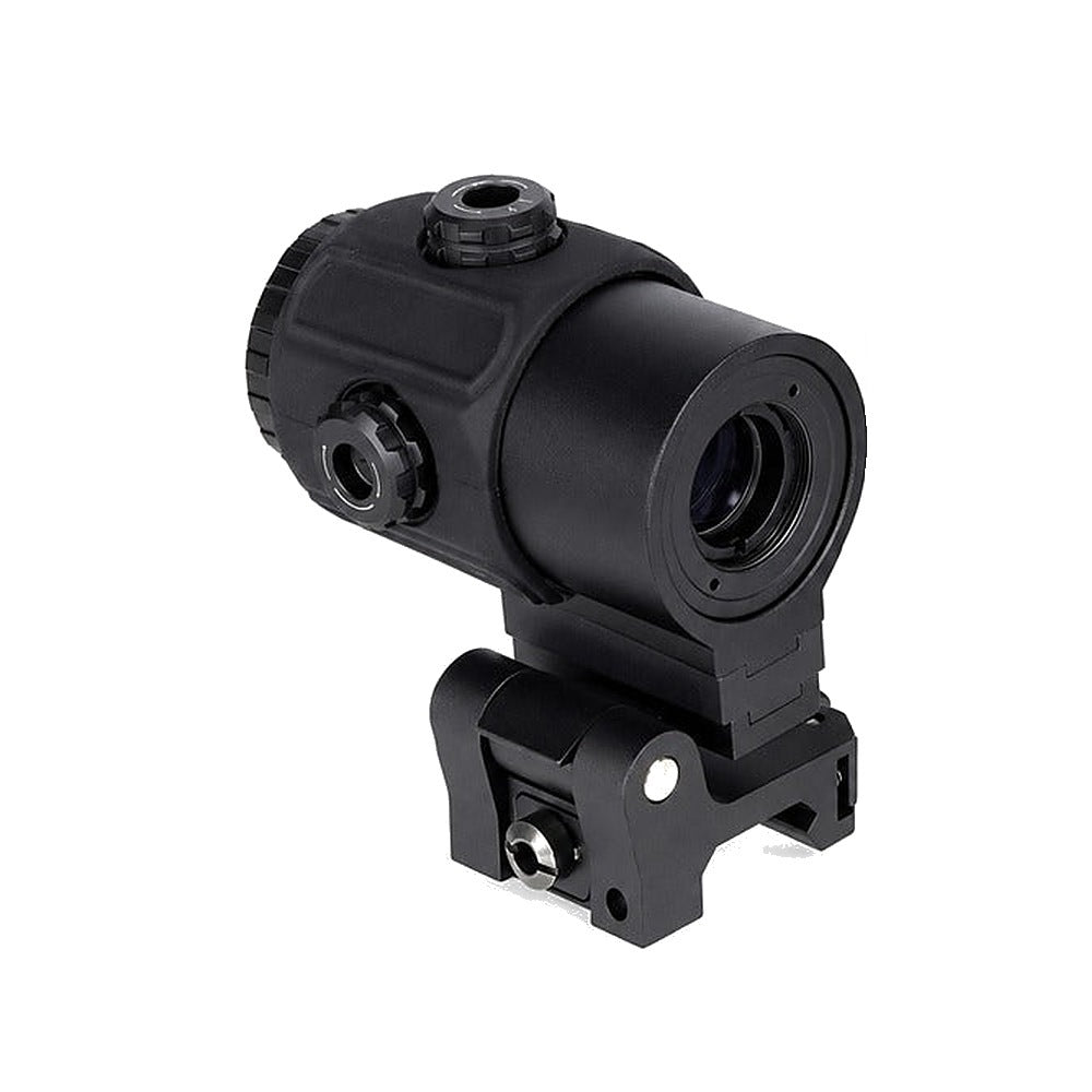 3X MAG flip to side magnifier, Black