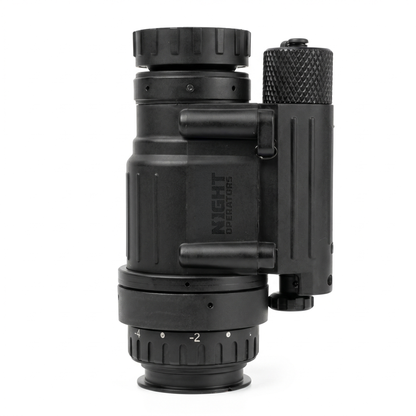 PVS-14 monocular upright, rear eyepiece view