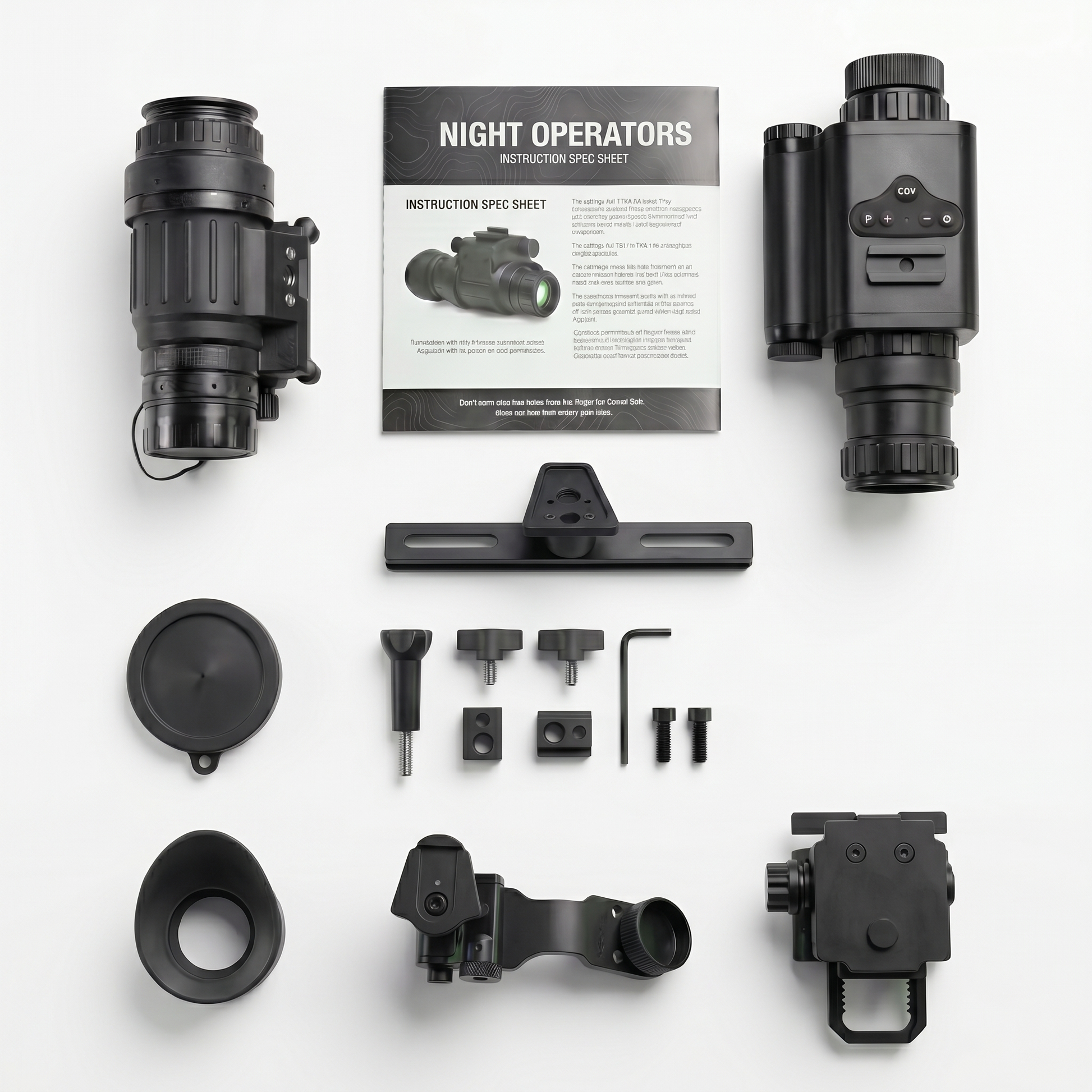 PVS-14 Gen 2+ Autogated/Manual Gain Night Vision Monocular w/ G24