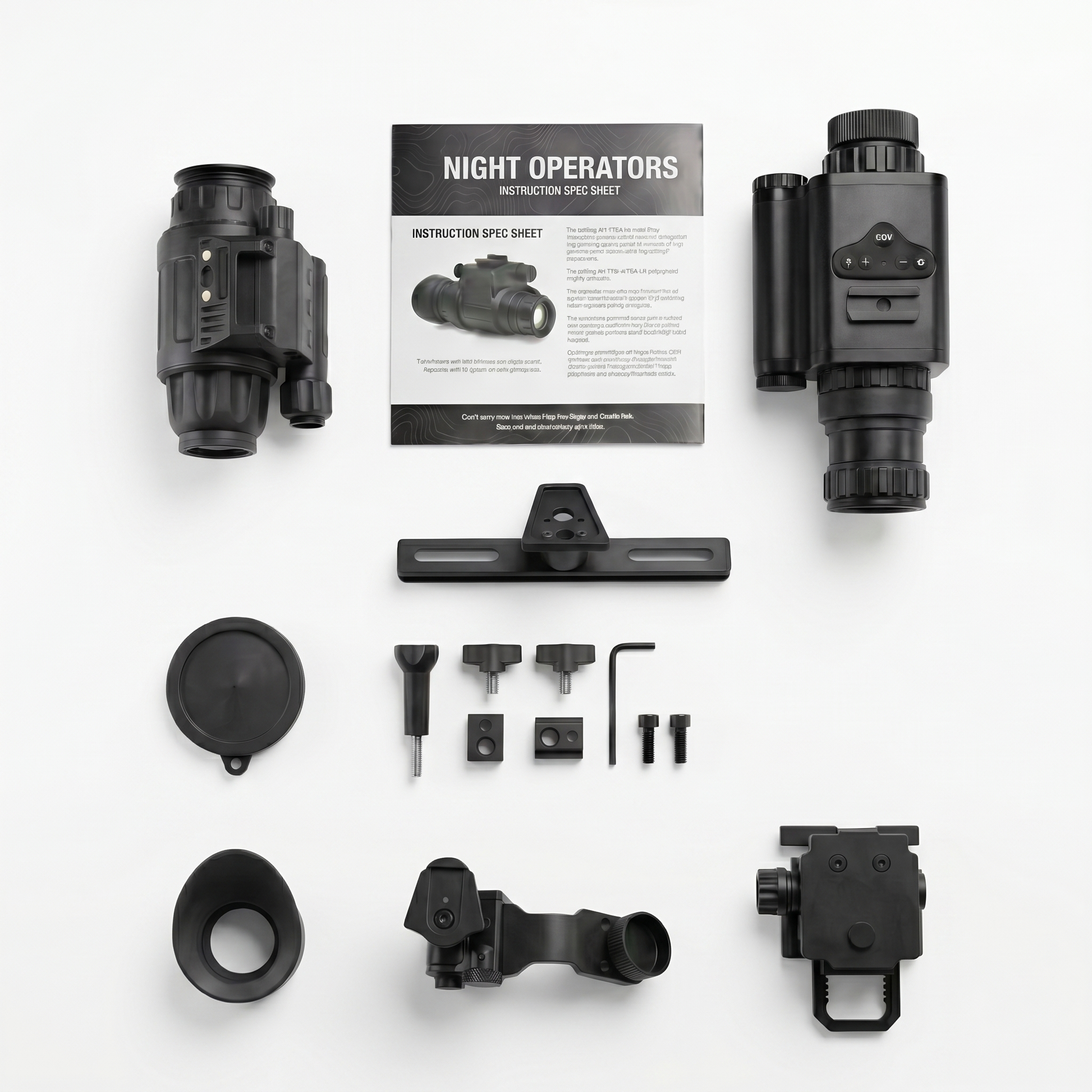 PVS-14 Gen 2+ Autogated/Manual Gain Night Vision Monocular w/ G24