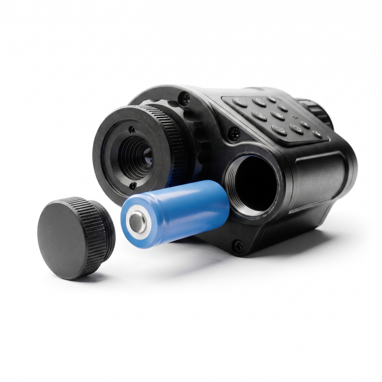 [NEW] PREDATOR Multi-Role Thermal Imaging Monocular | Clip-On Ready, Helmet Mountable w/ Swappable Lenses & Rail Adapter Kit