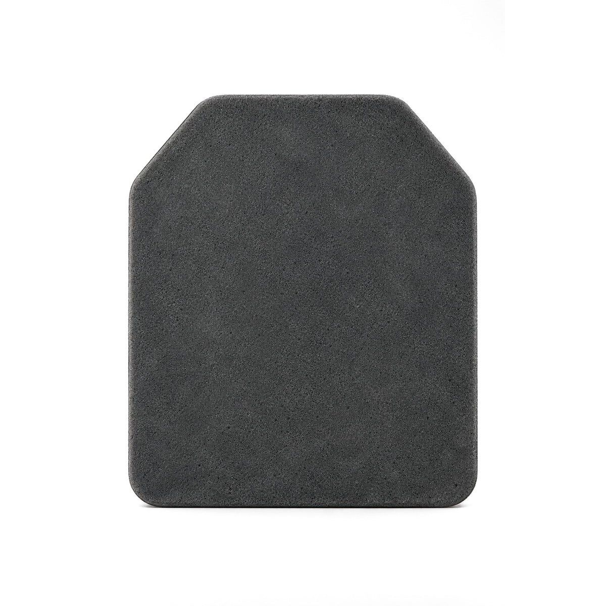 Foam armor plate insert, plain back face