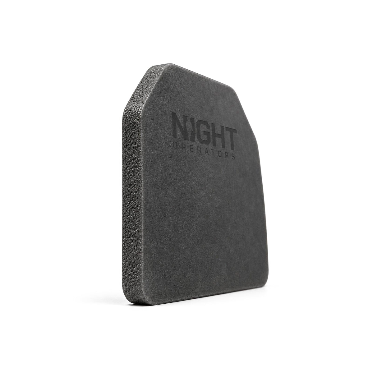 Foam armor plate insert, side view showing the foam thickness