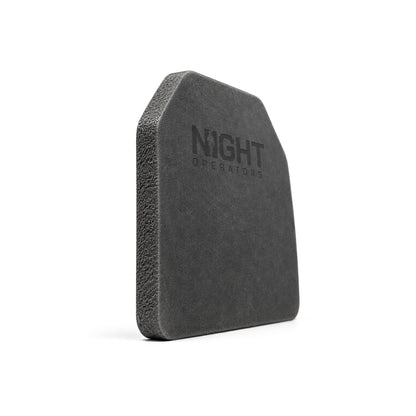 Foam armor plate insert, side view showing the foam thickness