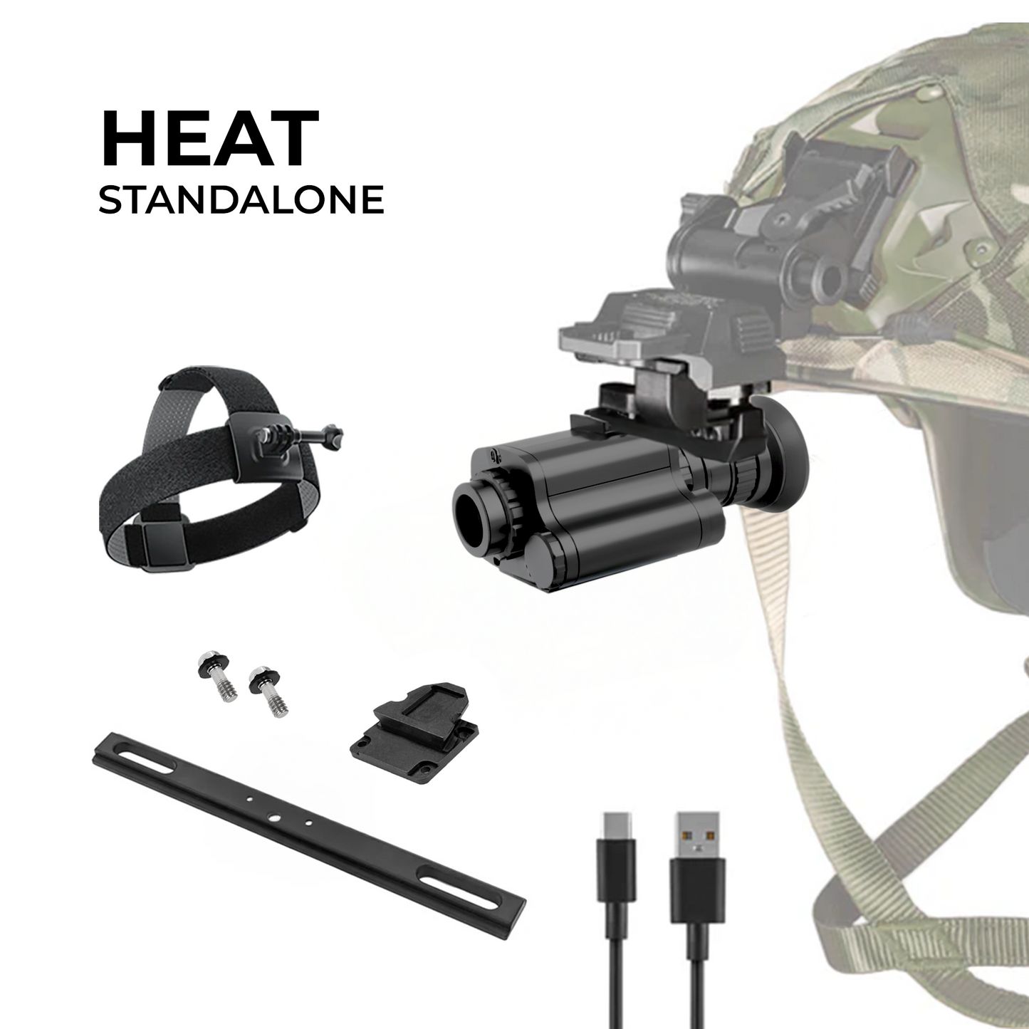 [NEW] HEAT & VIPER 4.0 Thermal Night Vision Goggle Bridge Combo
